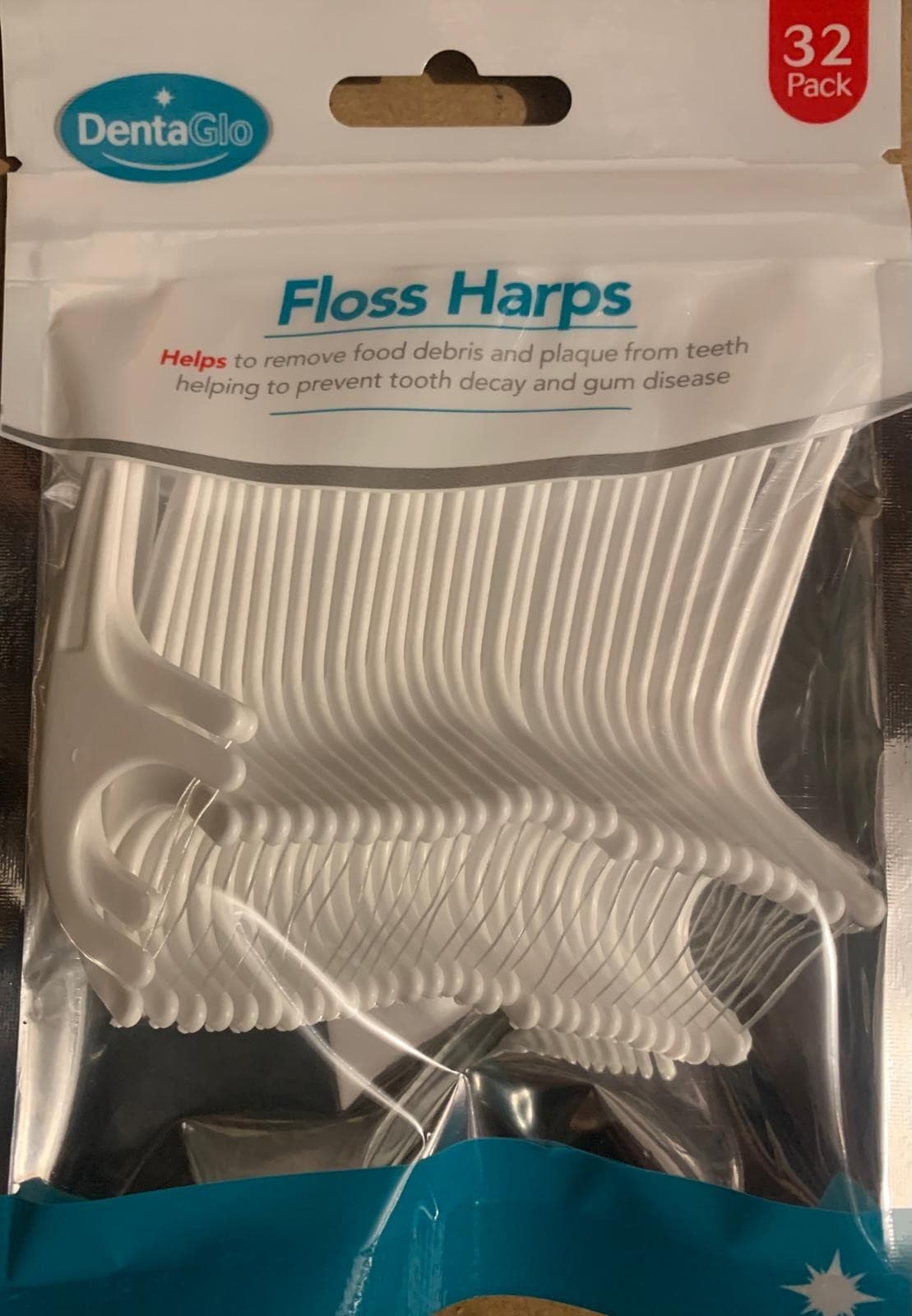 Floss Harps Dental care oral Care Tooth Picks Floss Sticks 32 Pack Floss Harps view 2