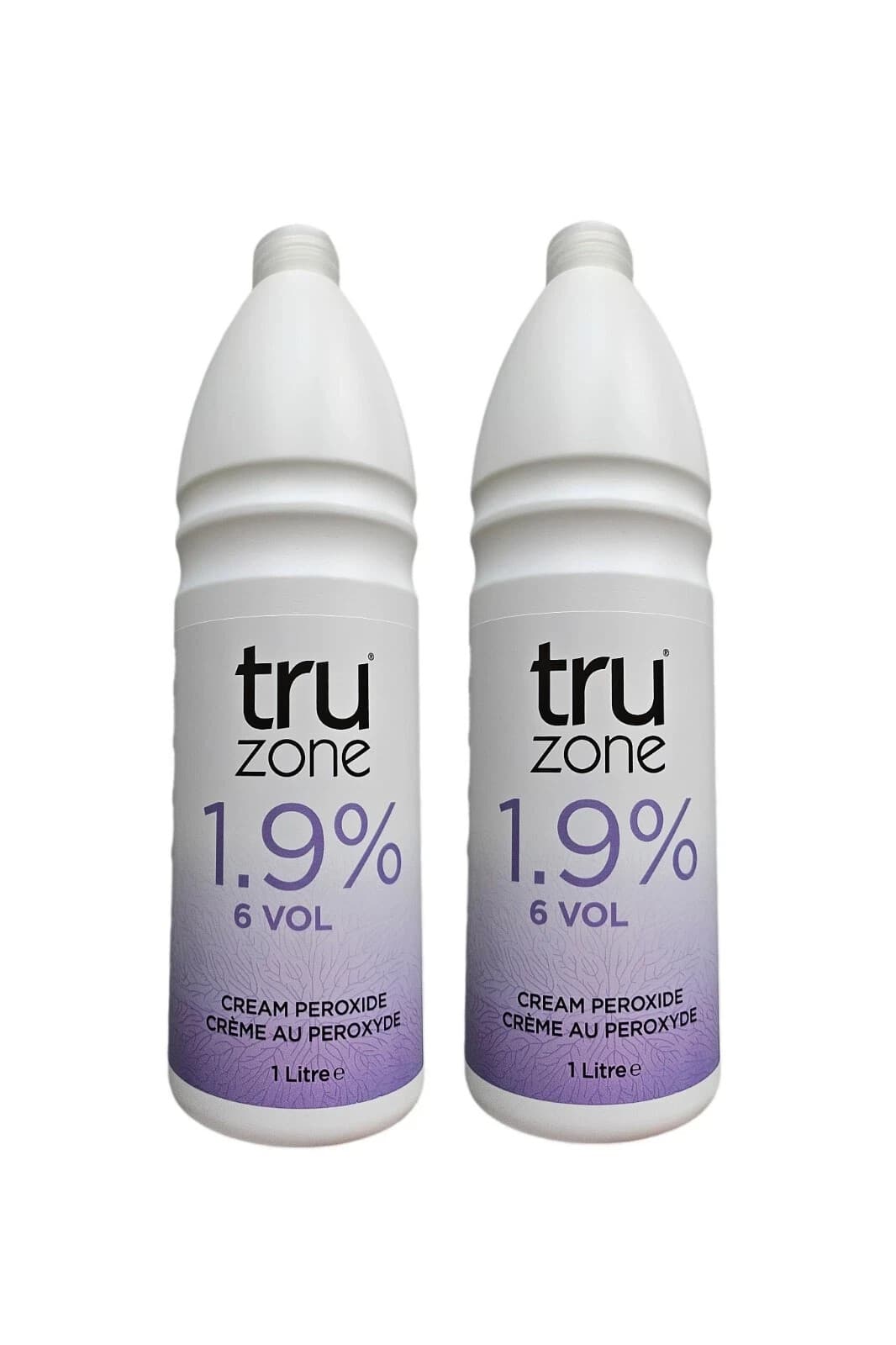 2x Truzone Cream Peroxide 1.9% 6 Volume 1000ml