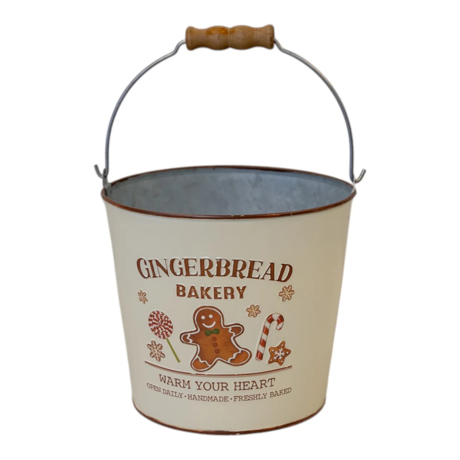 Small Gingerbread Bakery Bucket