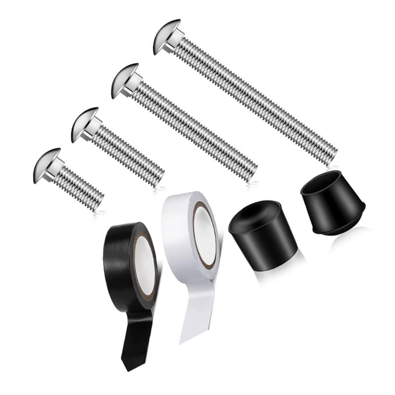 Rubber Capped Flagpole Weight Anchors for Smooth Balance Training