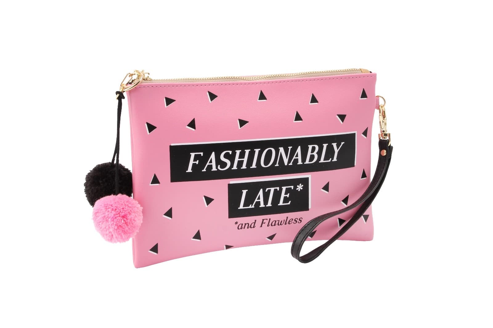 Large On Fleek Fashionably Late Killin It Contour Game Face Beauty Make Up Bag