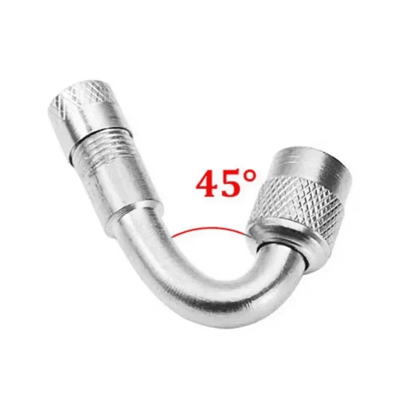45/90/135 Degree Angled Tyre Valve Extension Adapter for Car Moto Truck UK