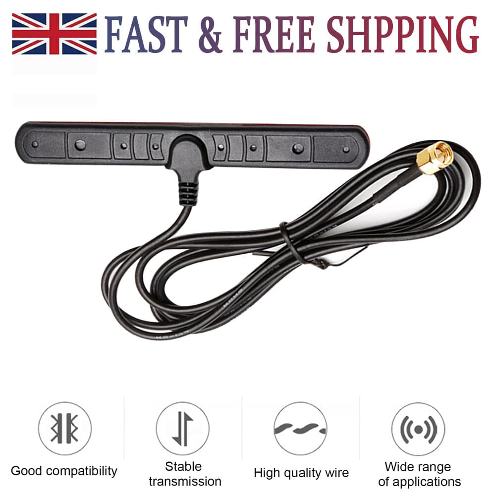 3G 4G LTE GSM Cellular Adhesive SMA Car Van Truck Vehicle Signal Booster T-Bar