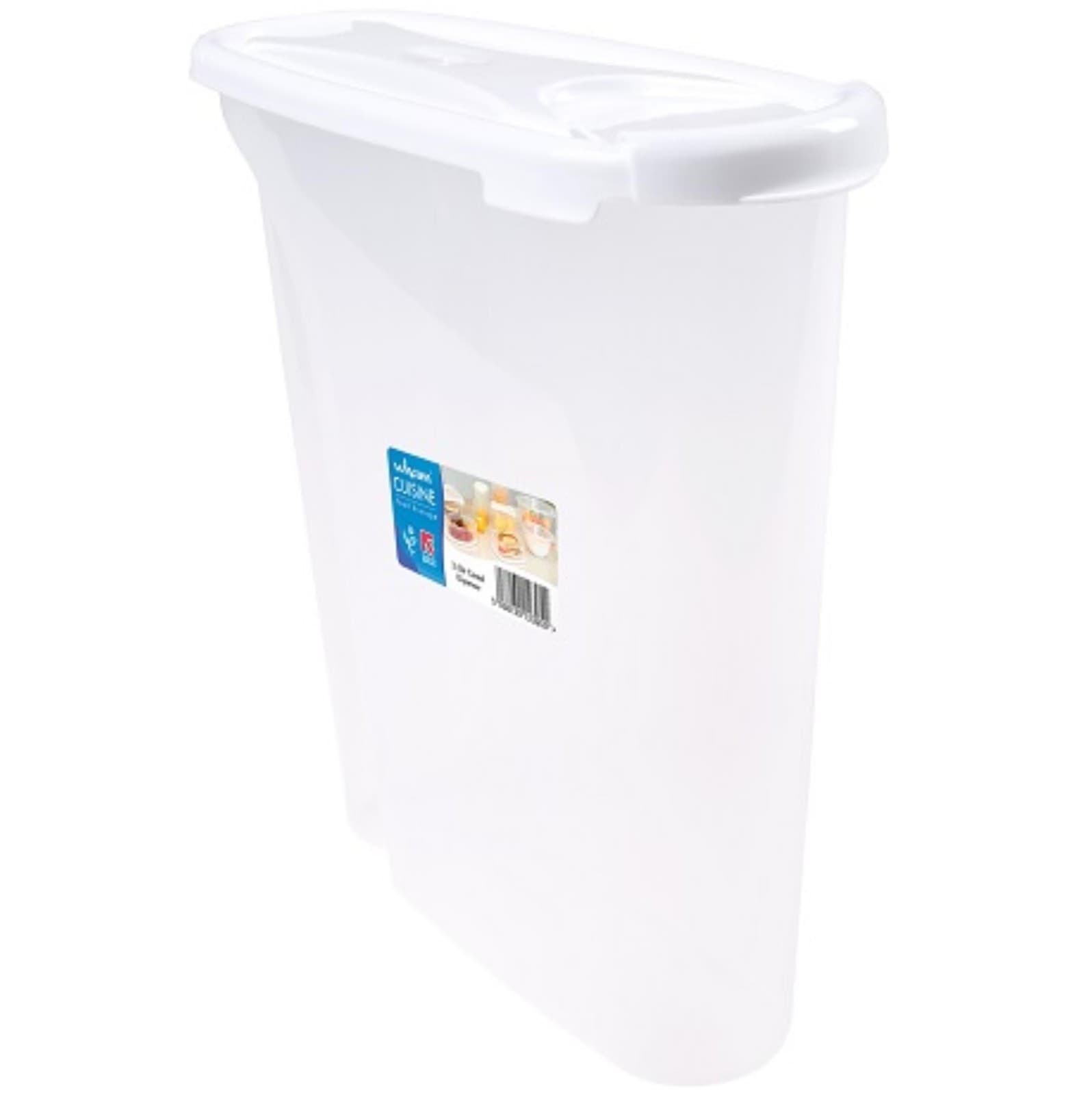 Wham 2.5L Cuisine Cereal Dispenser White Lid