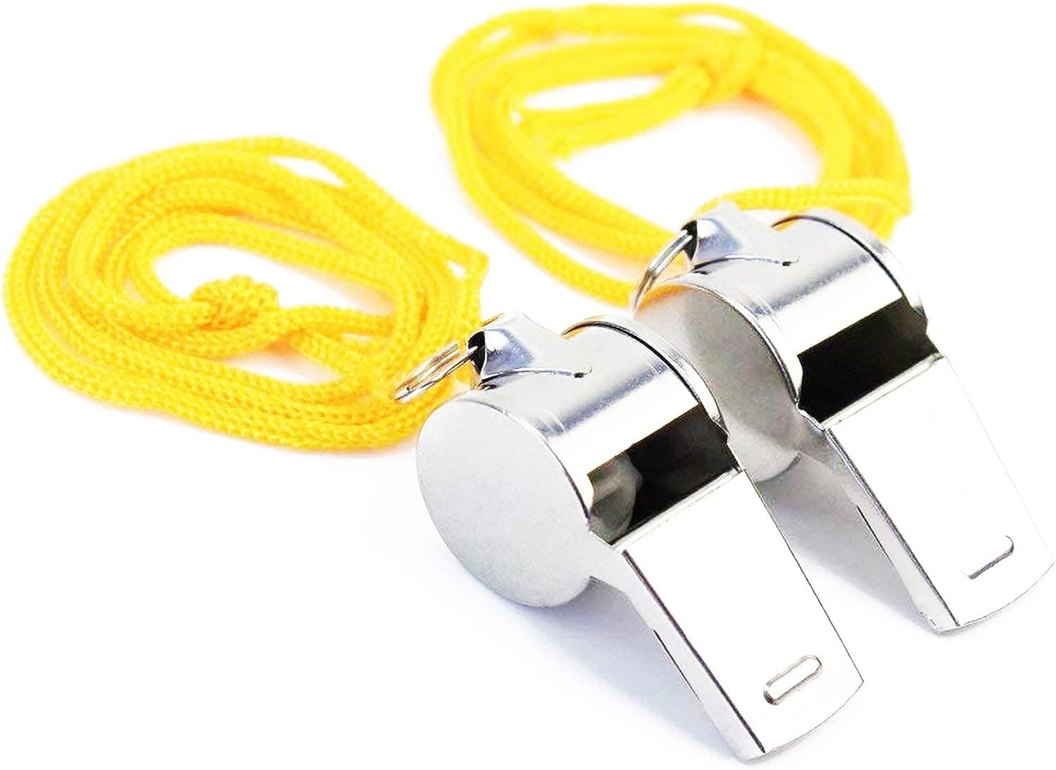 12pc Sports Whistles with Lanyard| Loud Crisp Sound Whistle Bulk Ideal for Party