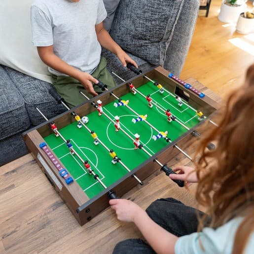 Power Play 4 in 1 Stand Up Games Table Football Air Hockey Pool Table Tennis Set view 2
