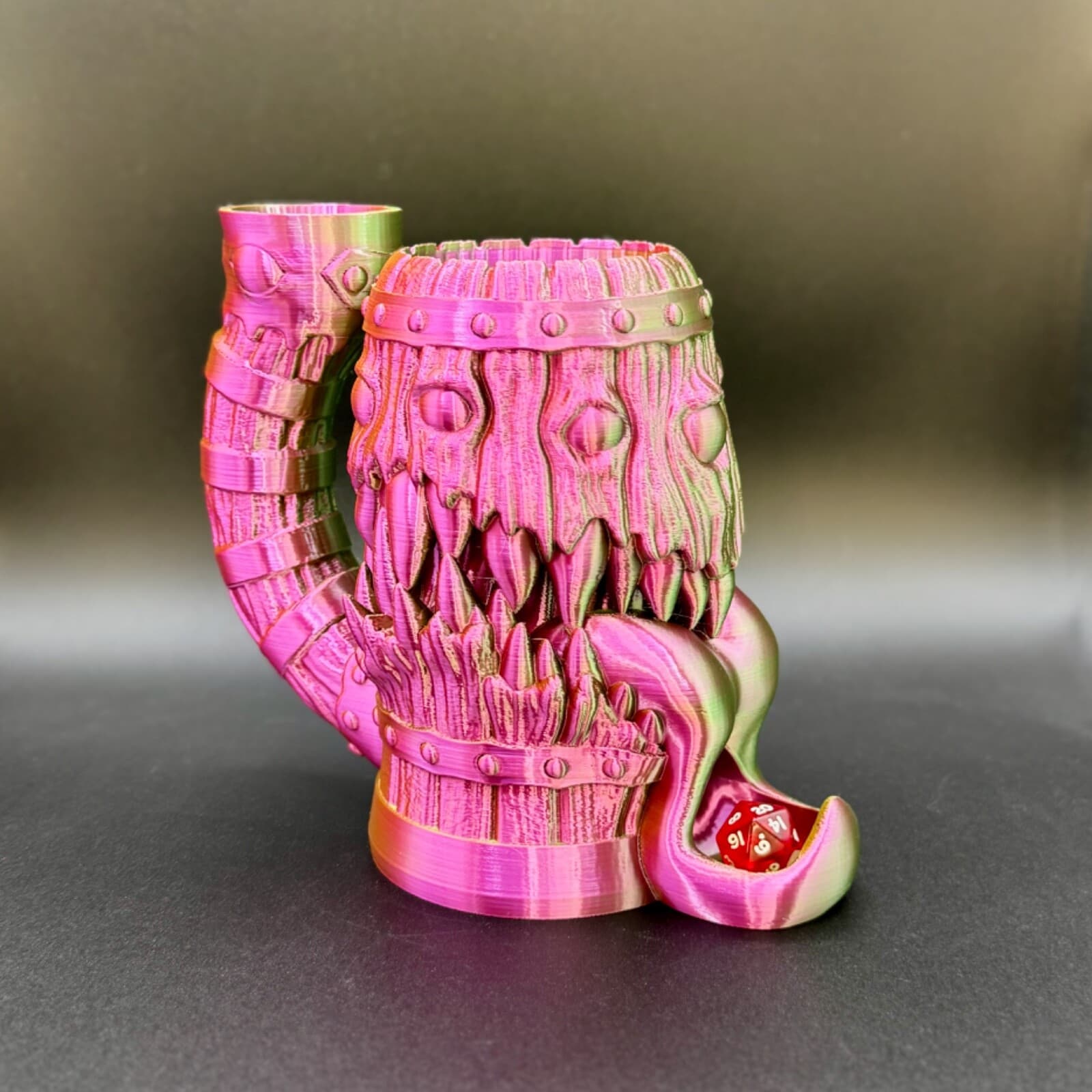 Mimic Tankard Dice Tower| Can Cozy| Can Holder| D&D