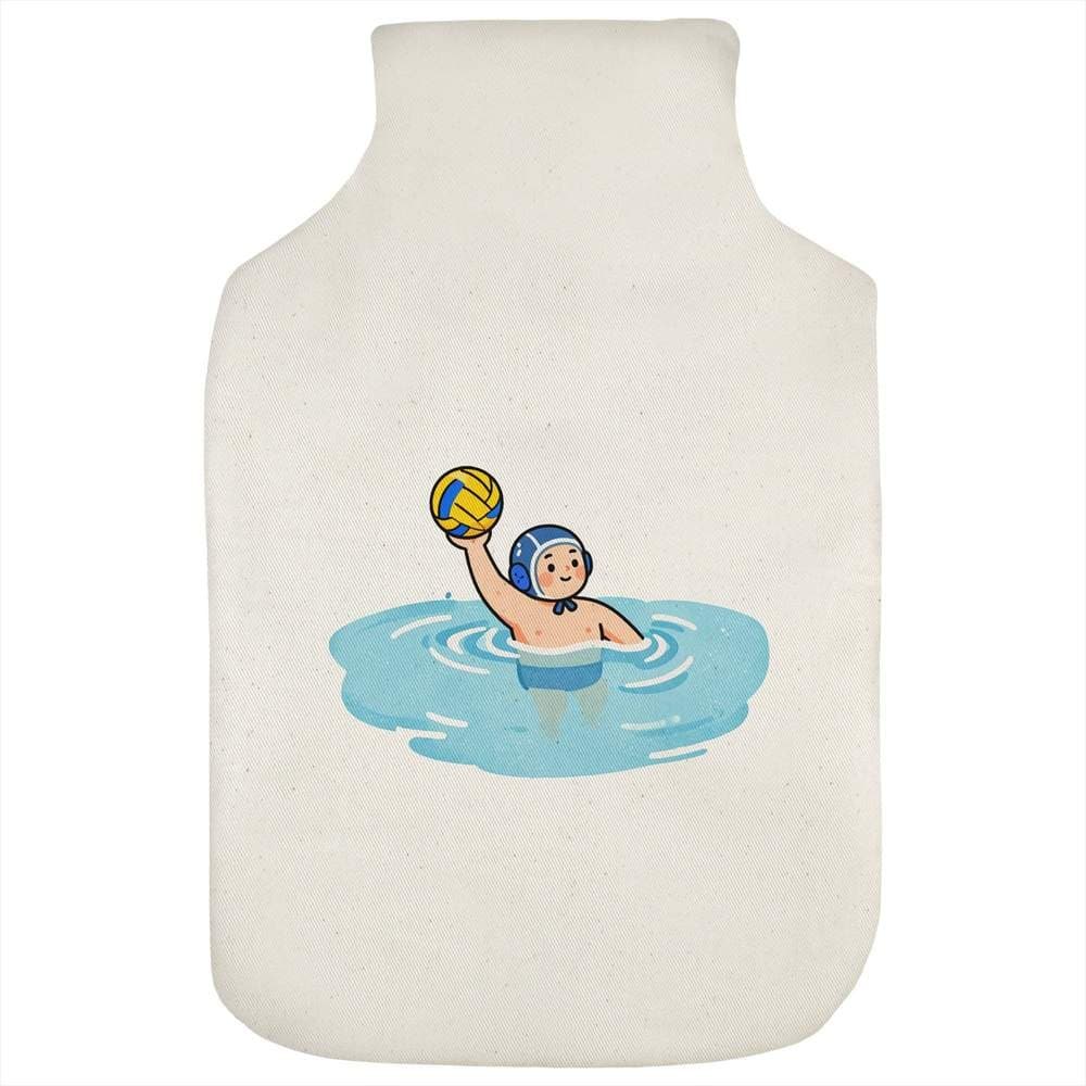 'Water Polo Player' Hot Water Bottle Cover (HW00050075)