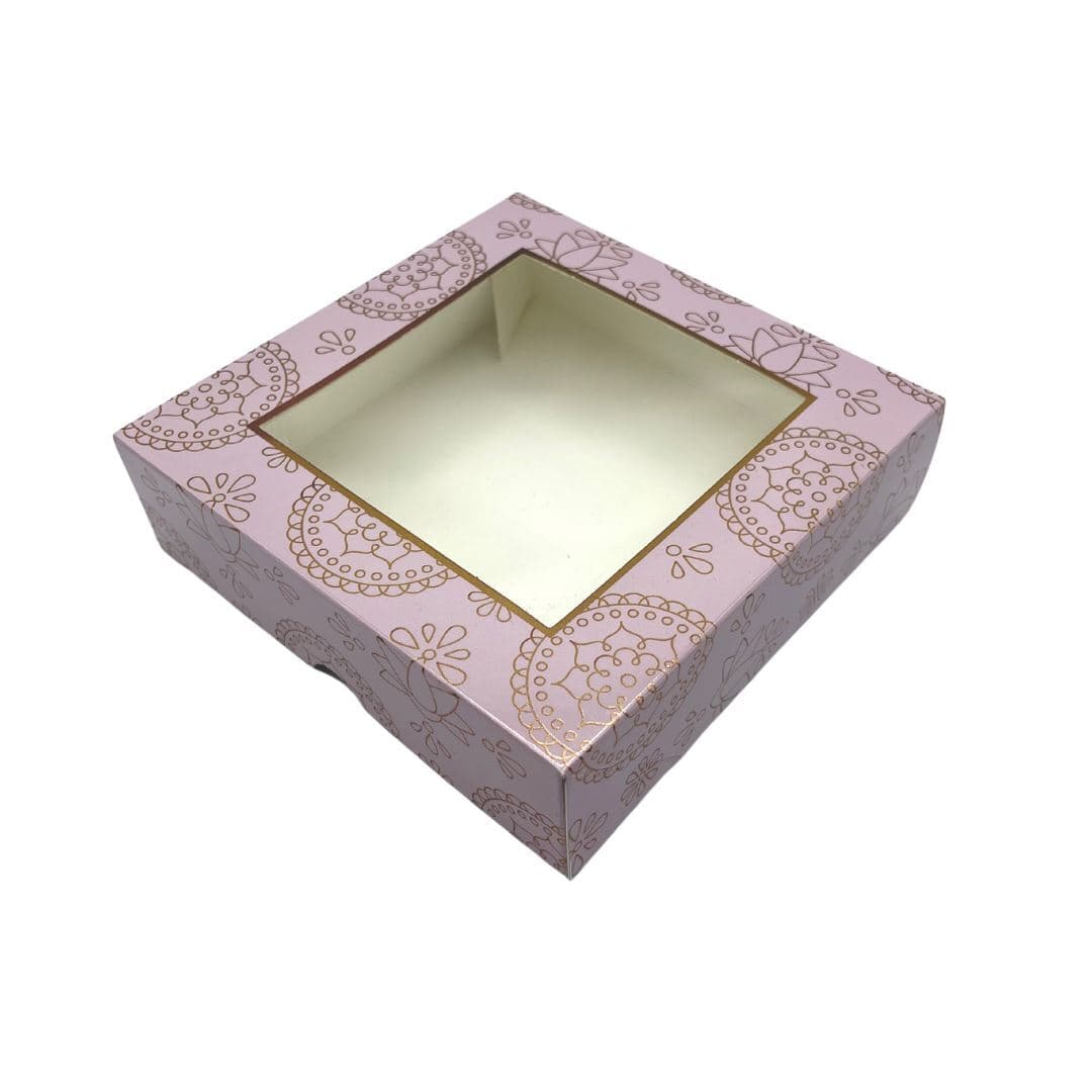Pink Shimmer UV Box with Window