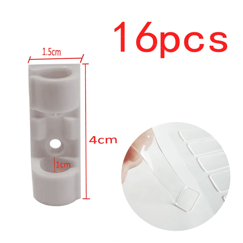 16/20Pcs Cable Organizer Clips Cable Management Wire Manager Cord Holder USB Cha