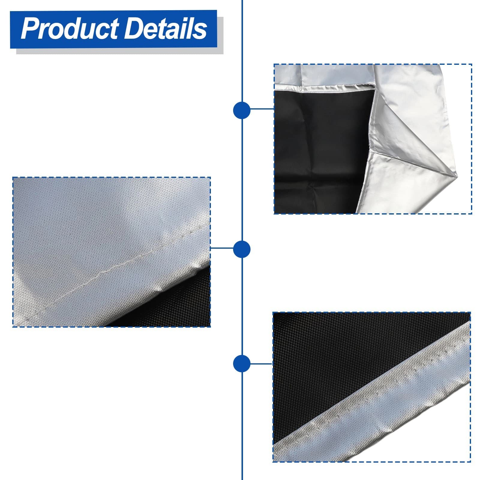 Reflective Telescope Cover 420D Outdoor Cover 420D Oxford Cloth For Outdoor Use