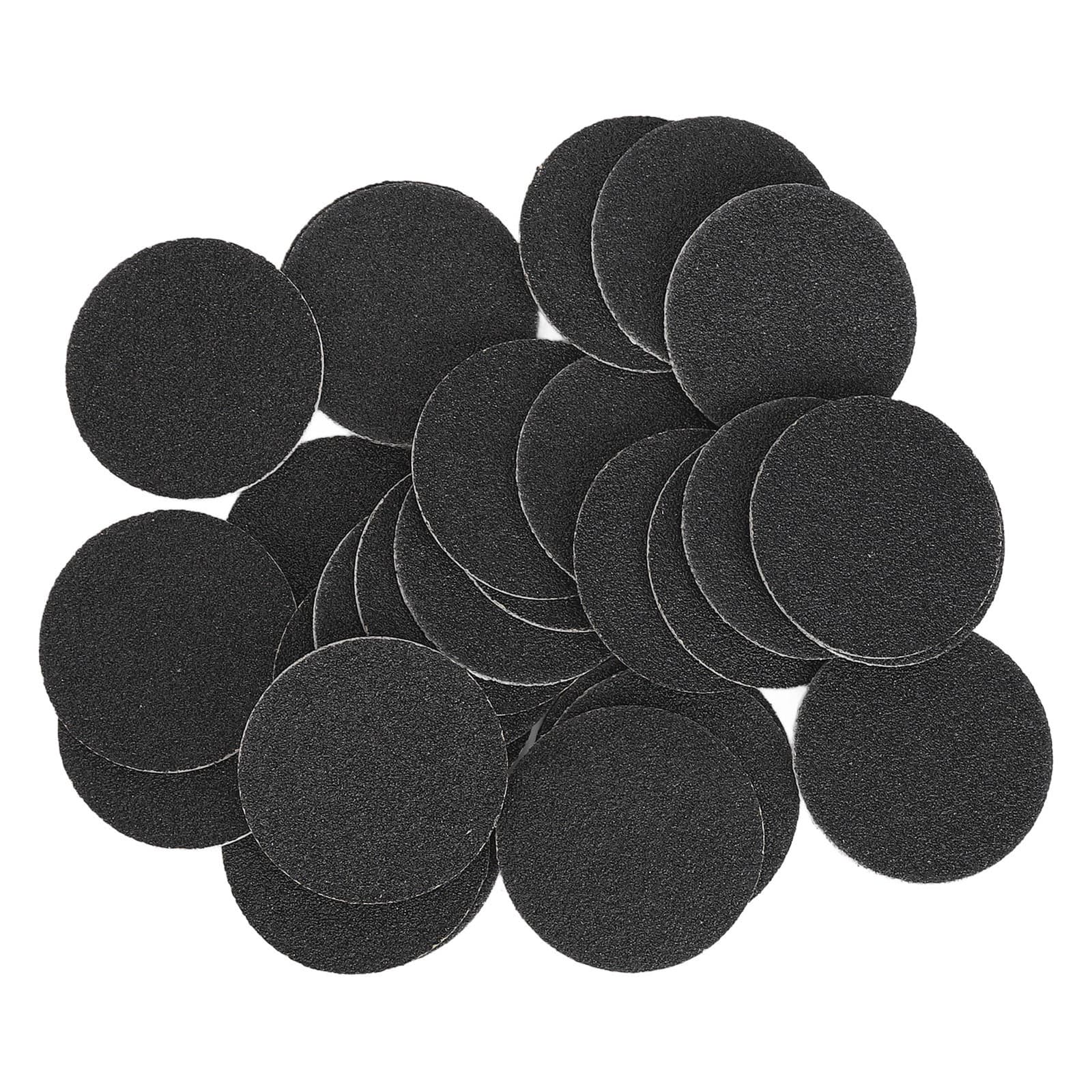 60pcs Callus Sandpaper Discs 100 Grit Replaceable Sandpaper Discs Tip For El SLS