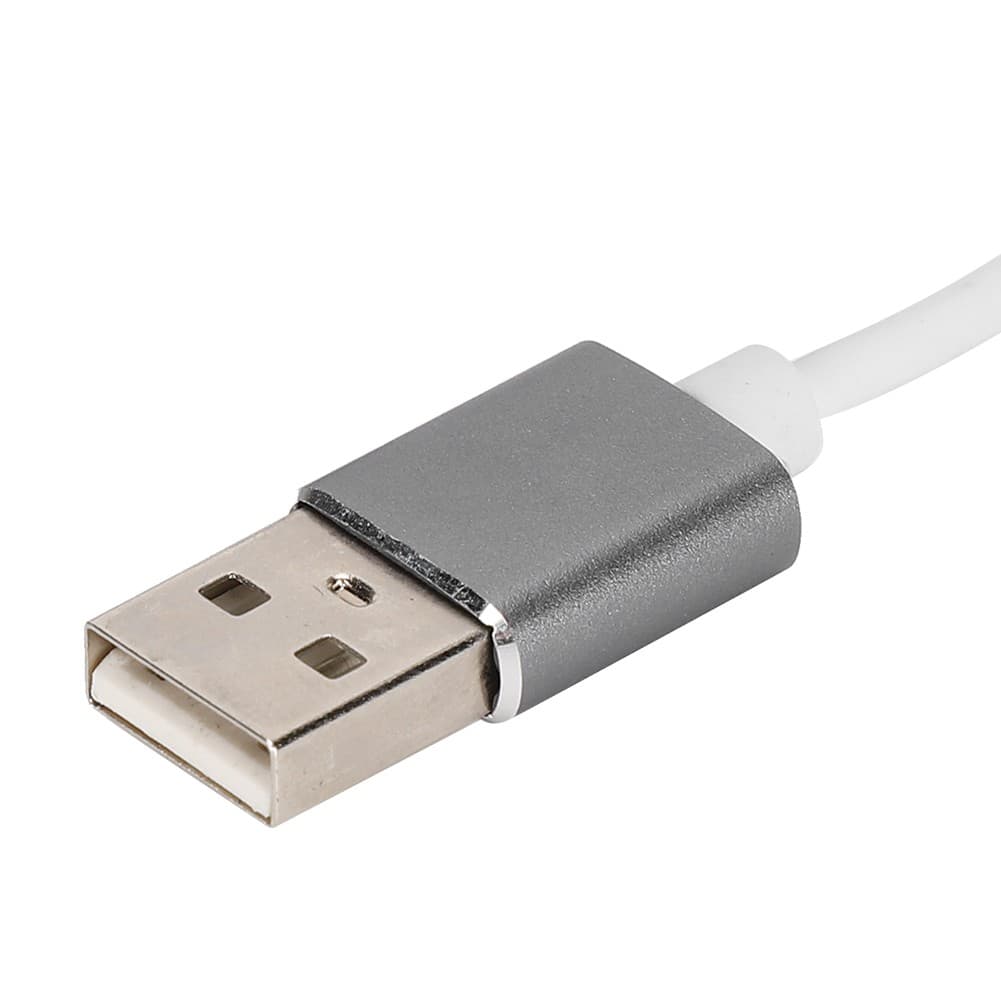 USB Sound Card Aluminium Alloy External Computer Audio Card For All Computer