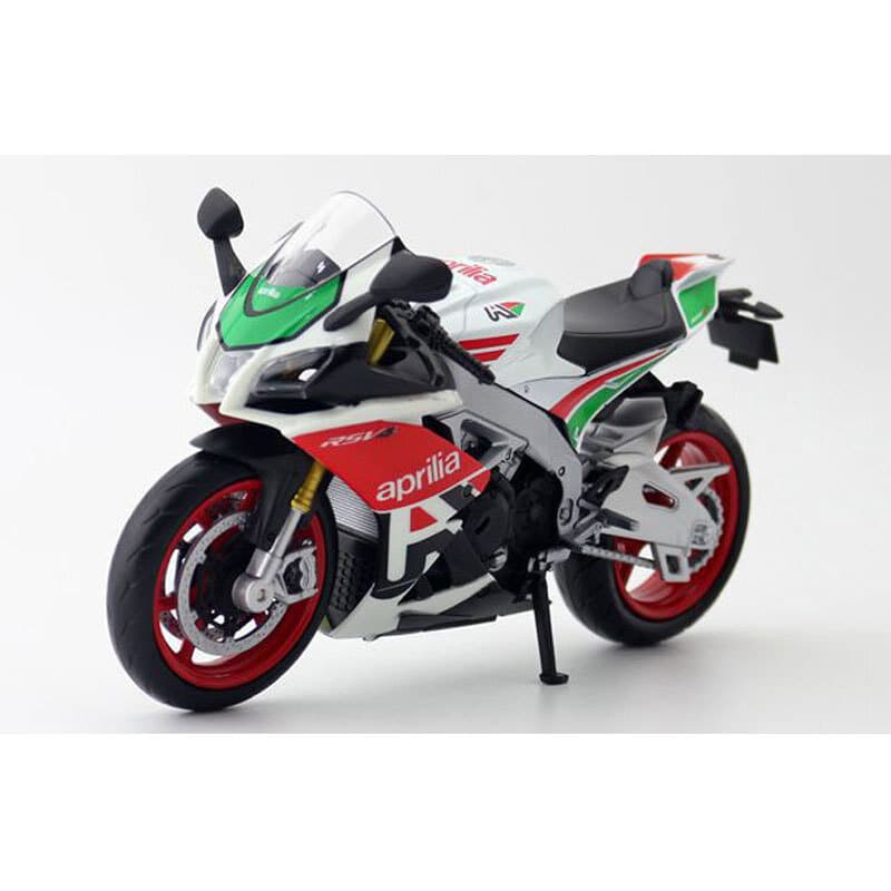 1:12 Aprilia RSV4 RR1000 Motorcycle Model Diecast Toy Car Motorcycle Toys White