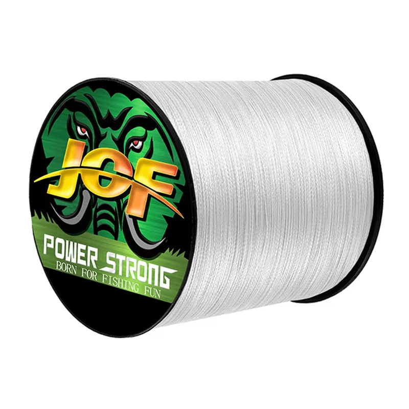 JOF 4-Strand Braided PE Fishing Line Strong Multifilament Saltwater Freshwater