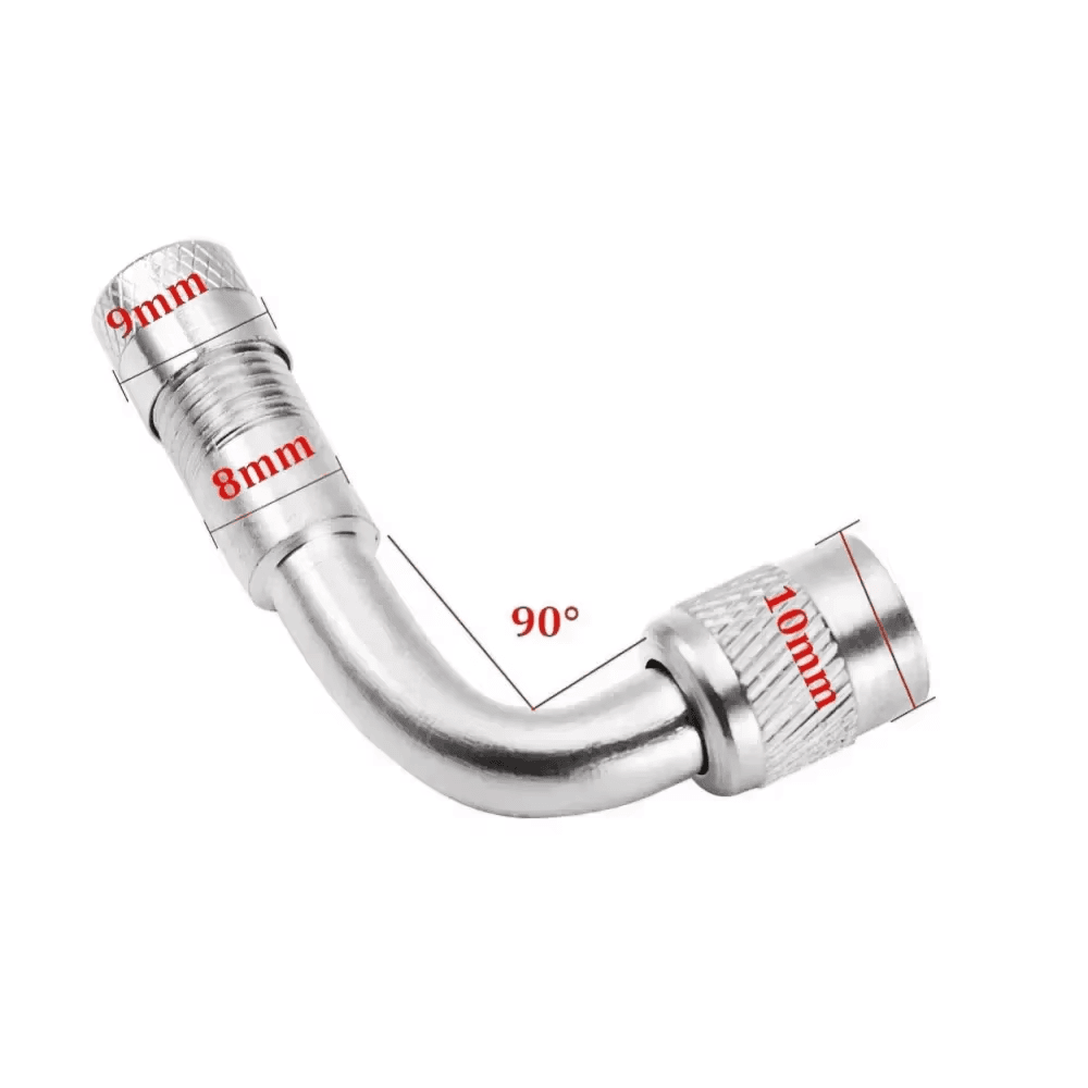 45/90/135° Bent Valve Adapter Tyre Tube Extension for Car Motorcycle