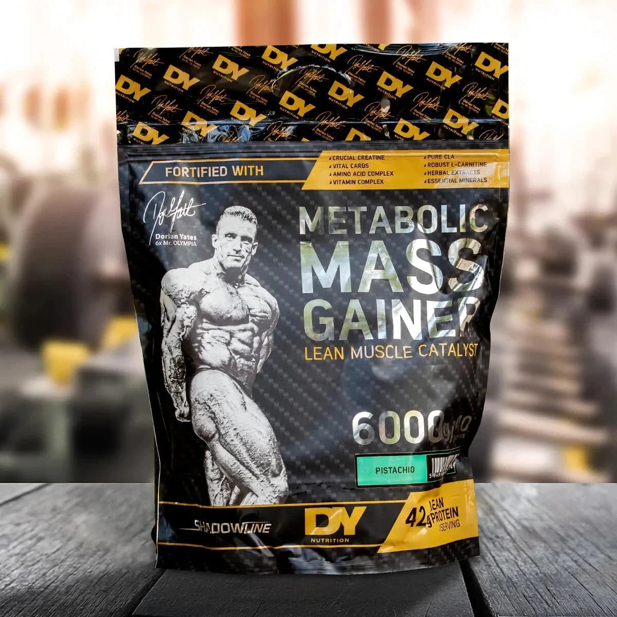 Dorian Yates Metabolic Mass Gainer 6Kg Bag Lean Muscle Weight Gain + Free Shaker