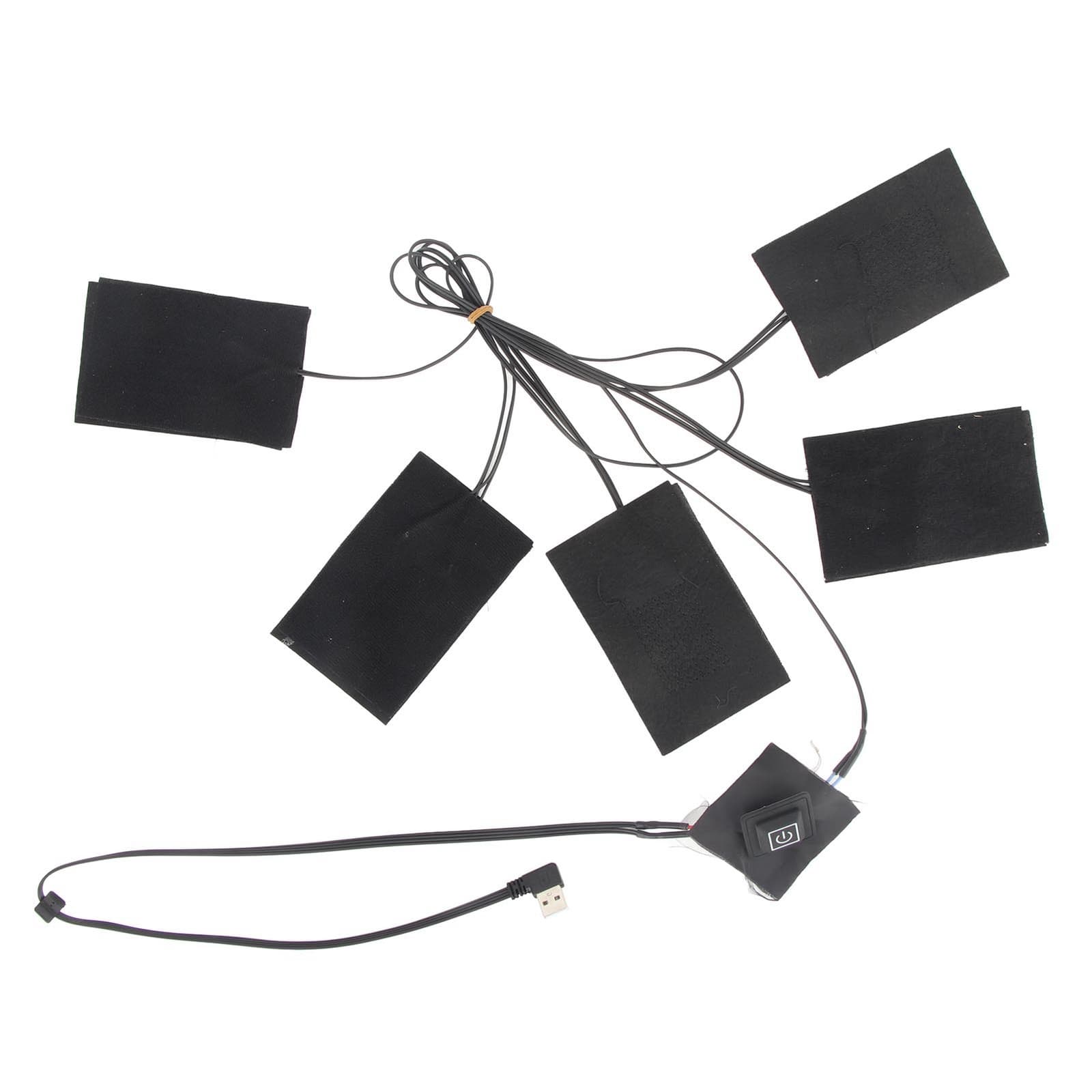 Clothing Electric Heating Pads Fiber Heated Sheet Piece for Heating Gloves view 2