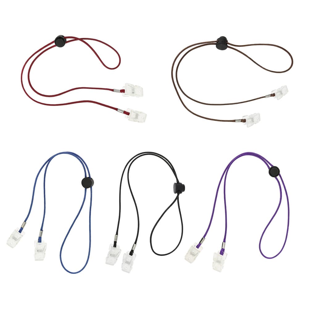 5 Pieces Napkin Clips Strap Lanyard Holder Neck Chain
