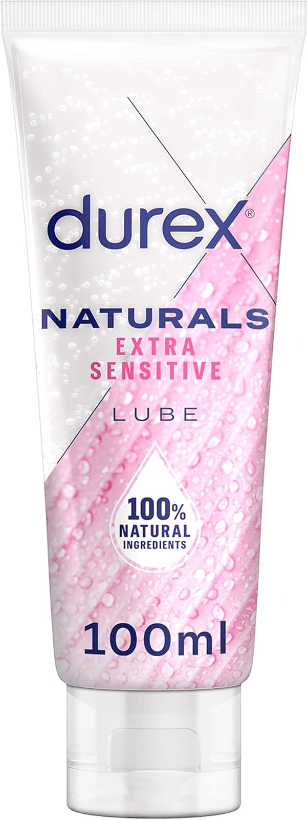 Natural Extra Sensitive Water-Based Lube 100 ml| Intimate Gel Aloe Vera| Non-Sti