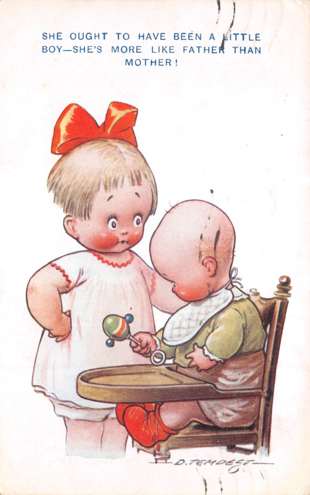 BAMFORTH TEMPEST KIDDY NO K171 HIGH CHAIR USED UNUSED GOOD+ VERY GOOD