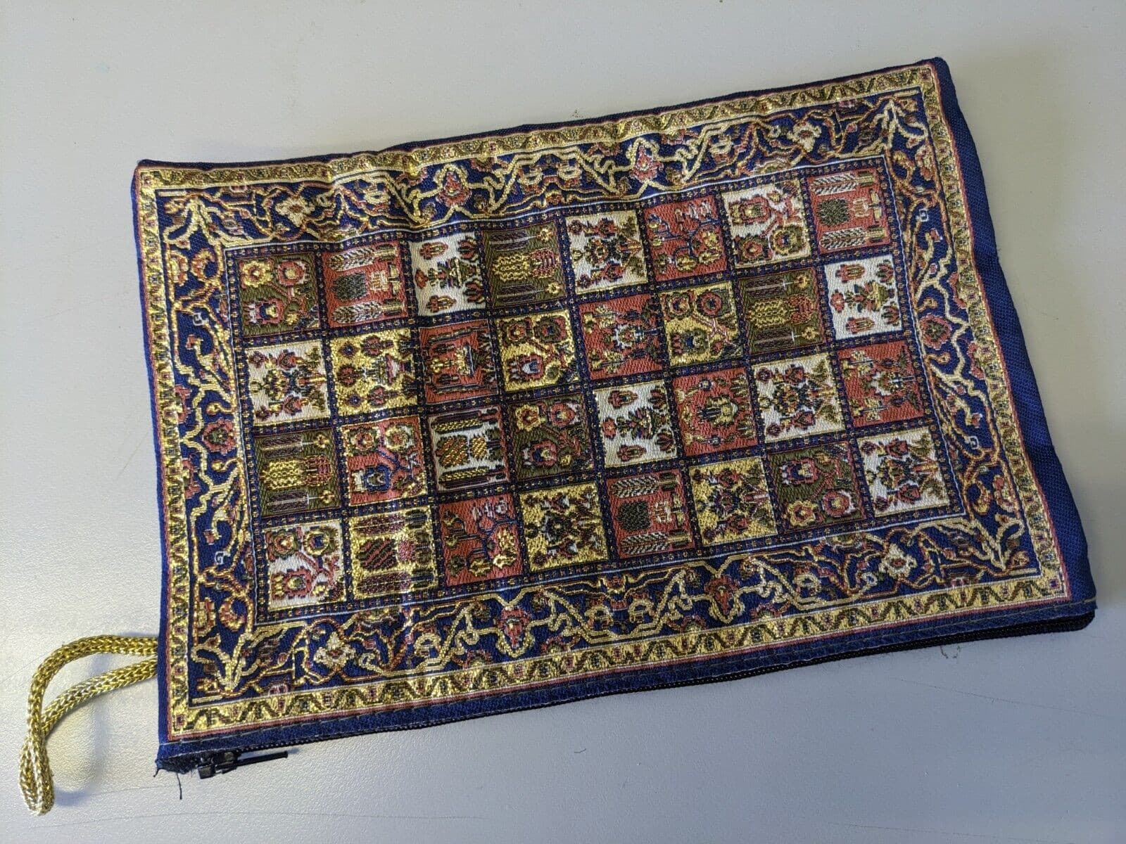 Turkish Design Zipped Multipurpose Pouch Bag