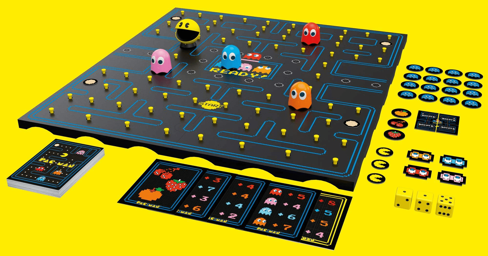 Buffalo Games - Pac-Man Game,10 years + Small| Multicolor view 2
