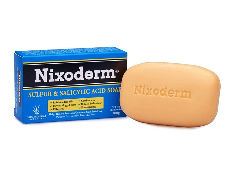 Nixoderm Sulfur Salicylic Acid Soap Effective for Acne FREE SHIPPING