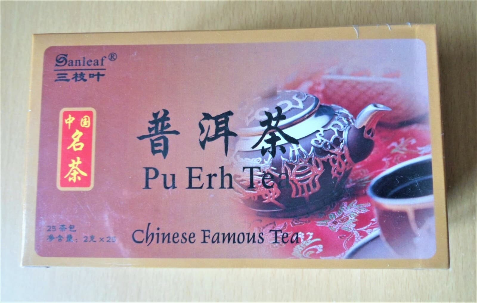 Pu Erh Tea | Puer Puerh | Pu Er Cha | Tea Bags | Famous Sanleaf Pu Erh Tea