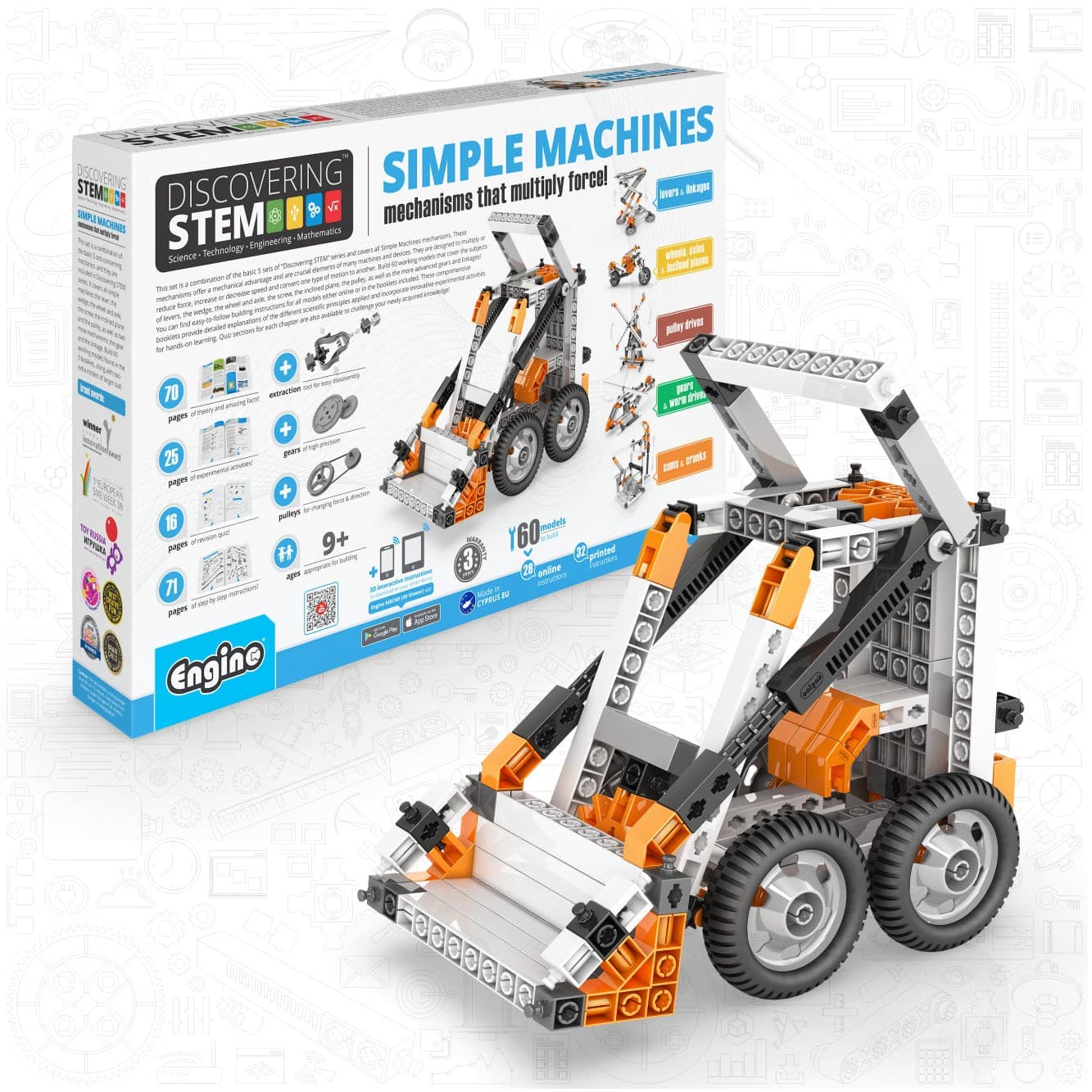 Engino Discovering STEM: Robotics Platform Mini ERP 2.0 Robot Construction Set