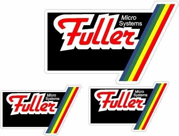 3x FULLER MICRO SYSTEMS  QUALITY PRINTED VINYL STICKERS