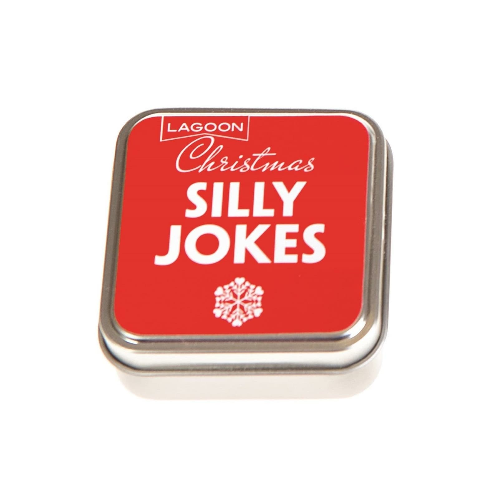Lagoon Christmas Tabletop Silly Jokes Table Top Game Tin Xmas Festive Fun Gift