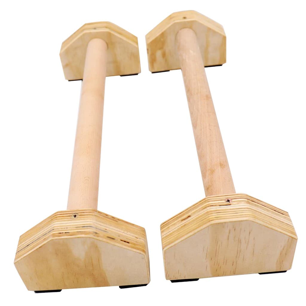 Wooden parallettes| low and medium mini bar handstand bars
