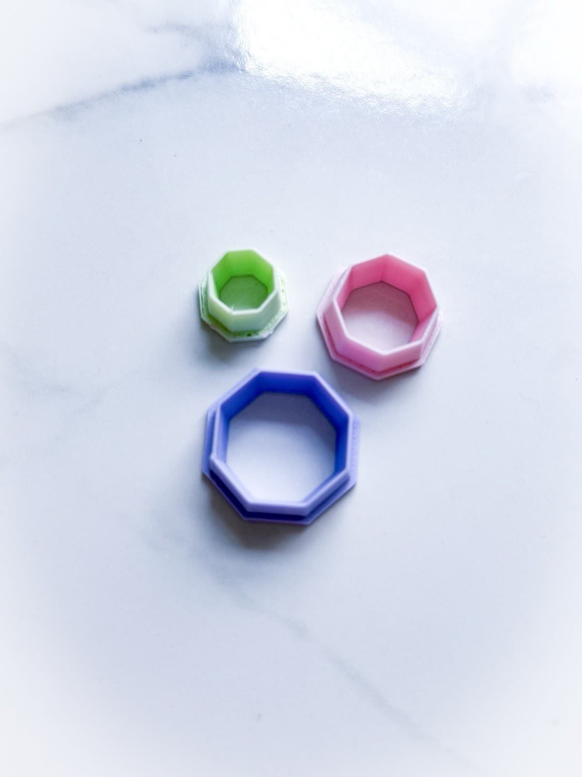 Octagon Polymer Clay Cutter | Cookie cutters | Earrings | Fondant