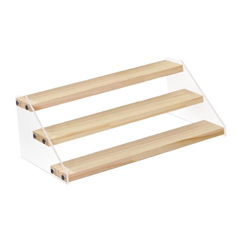 Display Rack Makeup Figure Riser Stand Kitchen Organizer
