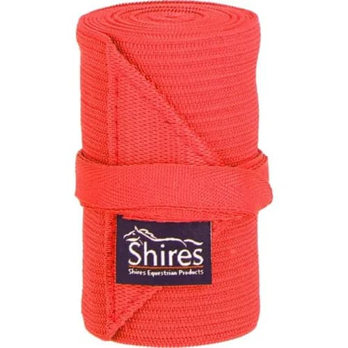 Elasticated Exercise Or Tail Bandage - 4 Inch - Red