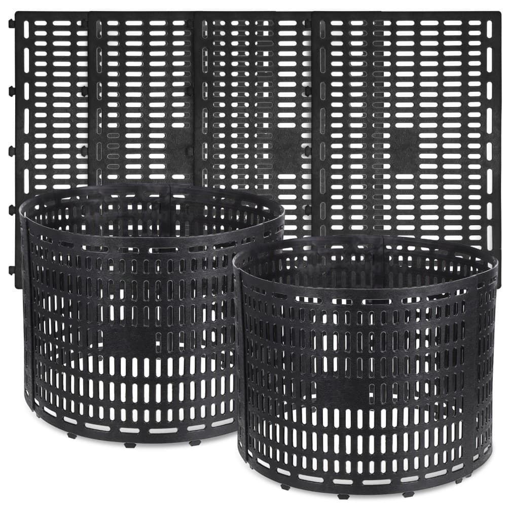 8 Pcs Tree Guards for Saplings Breathable Trunk Protectors Small