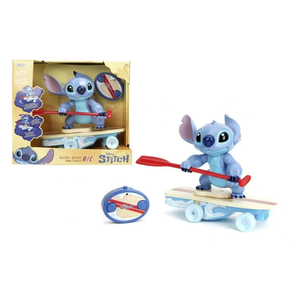 Jada Rc Surfing Stitch 25Cm Figurine