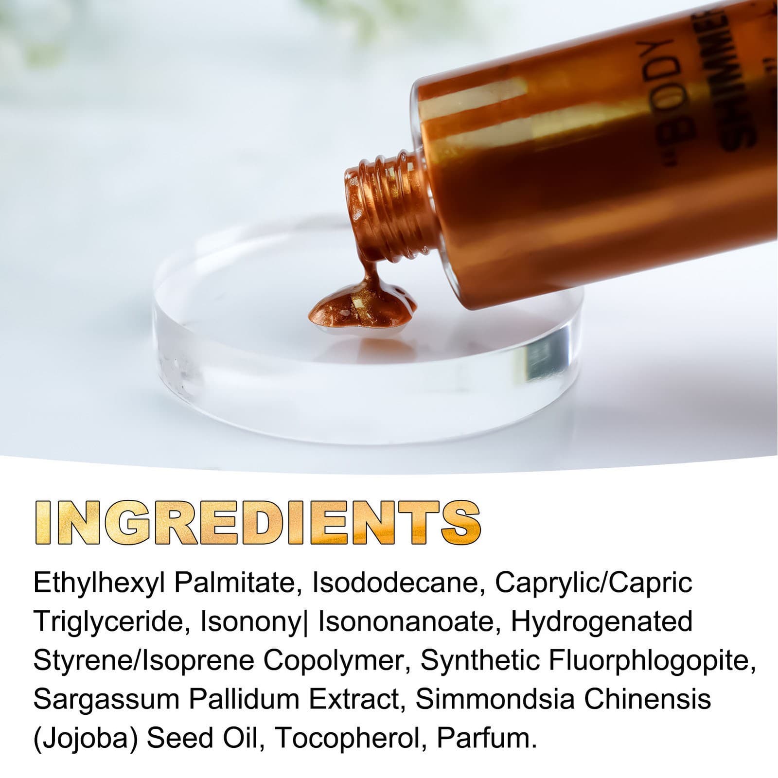 Long Lasting Body Highlighter Oil For Glowing Cheeks and Shoulders //