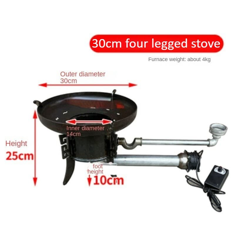 Farm Stove Waste Oil Burner Home Shed Heating Boiler Burning Furnace With Blower