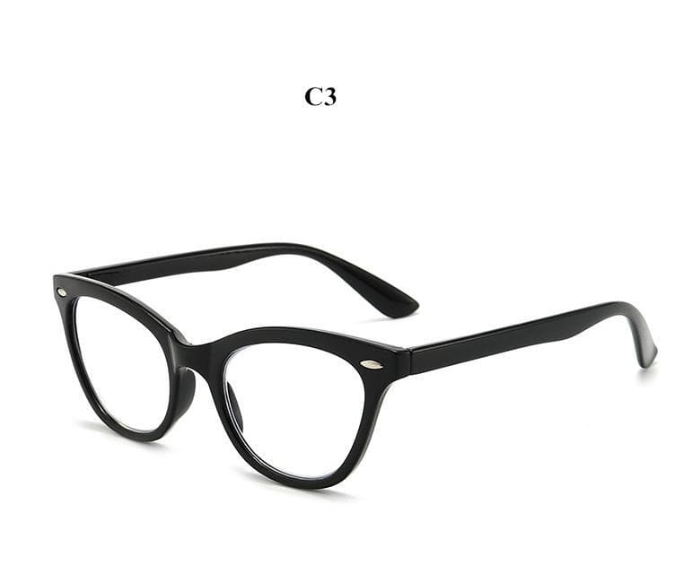 Womens Cat Eye Reading Glasses 1.5 2.0 2.5 3.0 3.5 Blue Light Blocking Readers
