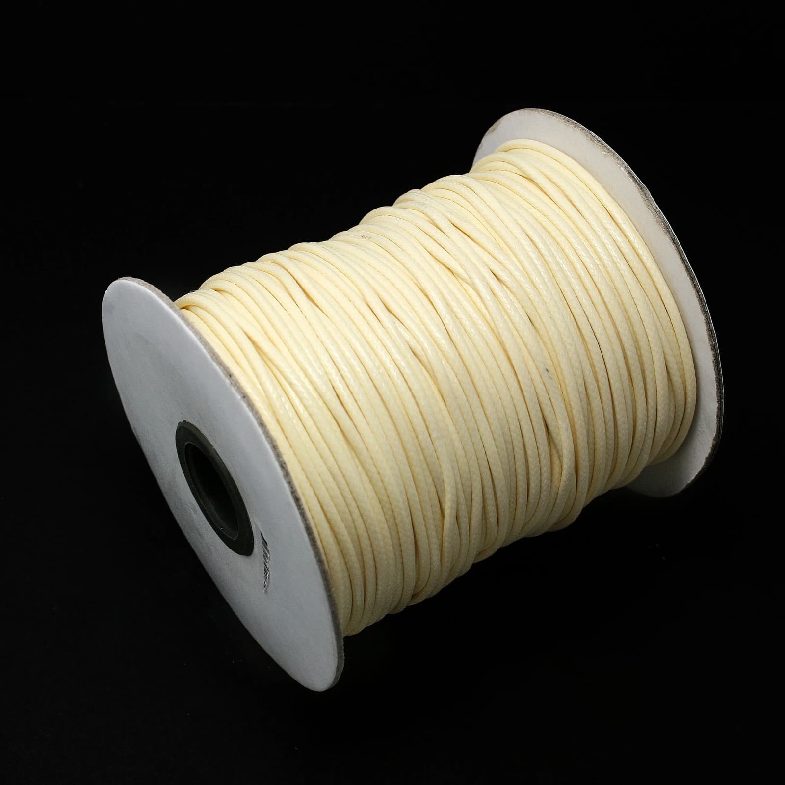 1Mm 1.5Mm 2Mm Waxed Cotton Cord Waxed Thread String Strap Necklace Rope Bead for