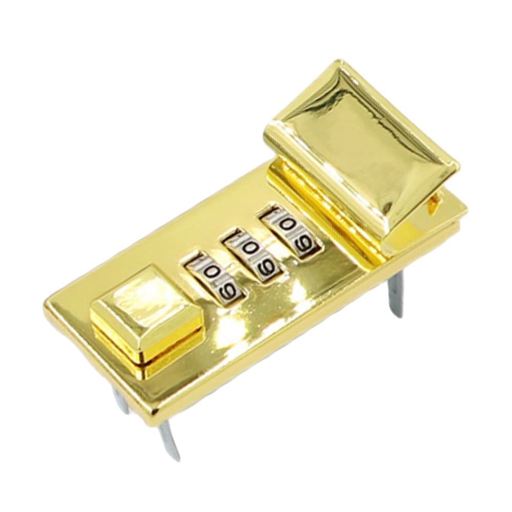 Waterproof Notepad Password Lock DIY Briefcase Lock  Handbag