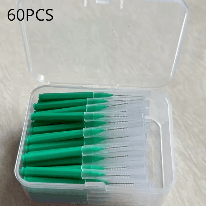 30/60/120pcs Interdental Brushes Dental Teeth Cleaning Oral Hygiene