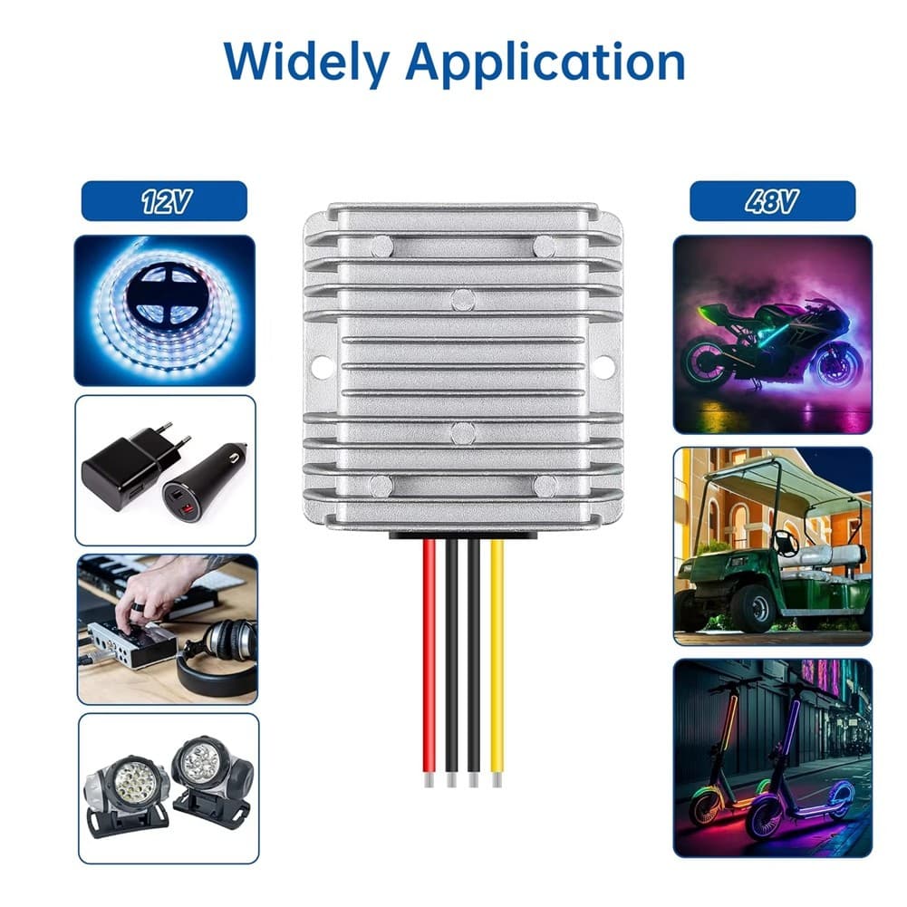 IP67  Voltage 60W Converter for   ,12V Step  20V 3A for   U1K2 view 2