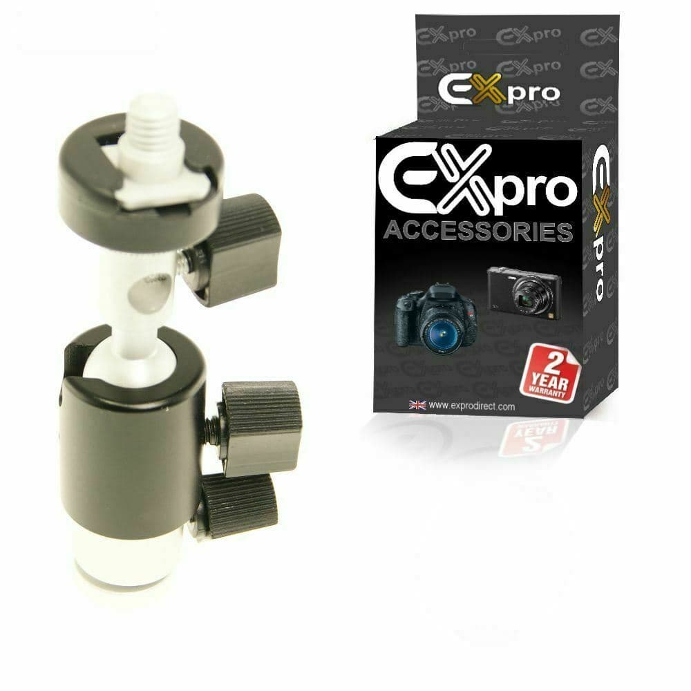 Ex-Pro Light Stand Ball Head Flash Mount Holder Umbrella Bracket C Tripod