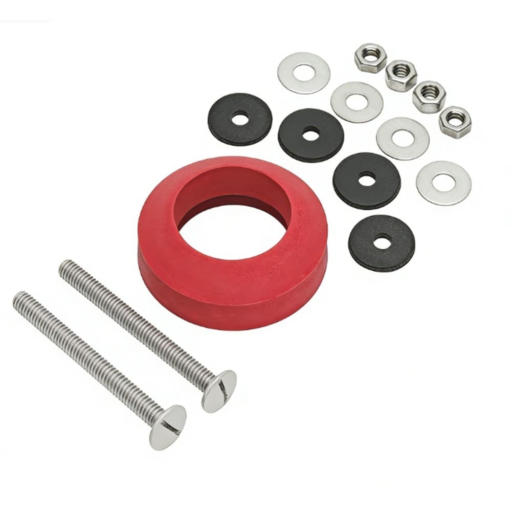 6102 Toilet Tank Bowl Seal Kit with Easy Install Foam Gasket Components