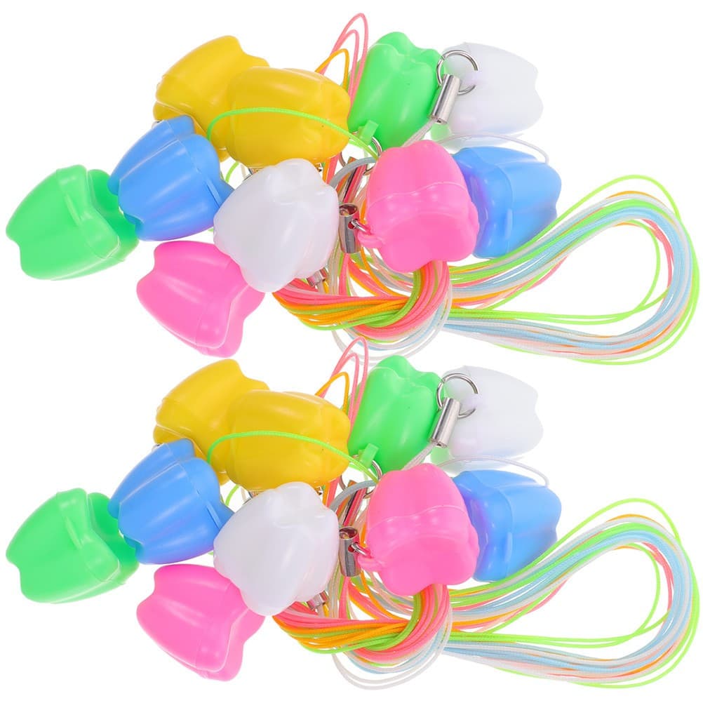 30 Pcs Baby Tooth Saver Boxes Tooth Collection Holders for Kids Keepsake Use