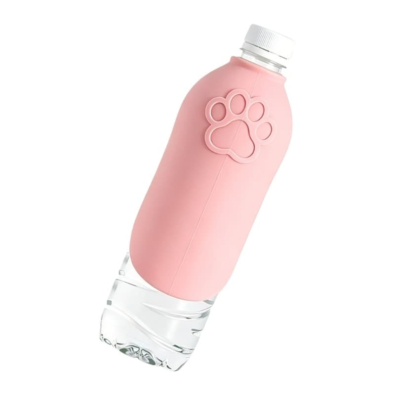 Portable Leakproof Foldable Dog Water Bottle Container For Outdoor Camping