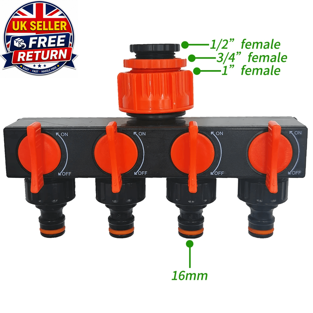 5M-50M Garden Misting Cooling System 1/4'' Drip Irrigation Outdoor Watering Bras